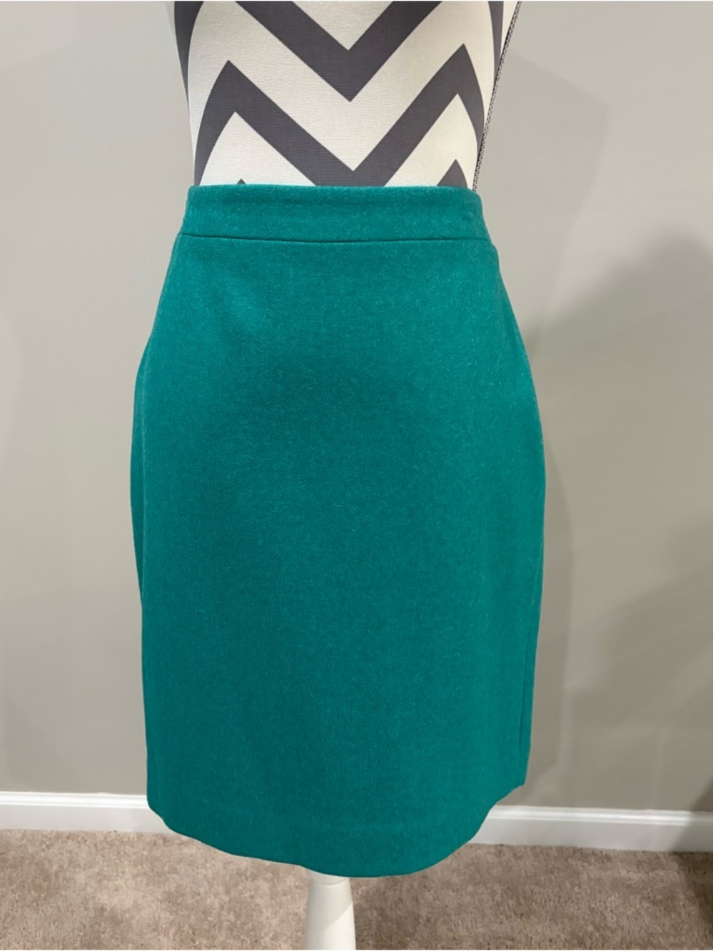 J. Crew Teal Pencil Skirt